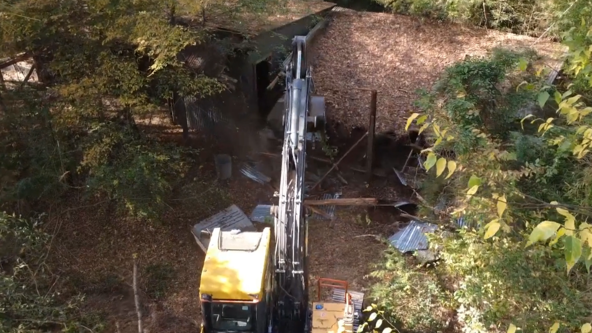 Demolition and structure removal East Texas